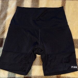 PINK Victoria's Secret Women's Black Bike Shorts